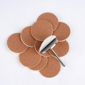 <span class=keywords><strong>Sanding</strong></span> Pad 25mm 15mm 20mm 35mm thép không gỉ chà nhám trục có thể thay thế giấy nhám đĩa tròn cho móng chân - Product Image 4