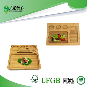 Tabla de cortar de madera maciza para el hogar, tabla de cortar de madera maciza, tabla de cortar de bambú, tabla de cortar de madera para carne para el hogar - Product Image 5