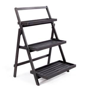 Grande scaffale <span class=keywords><strong>portapiante</strong></span> <span class=keywords><strong>in</strong></span> <span class=keywords><strong>legno</strong></span> per espositore pieghevole per interni ed esterni - Product Image 1