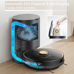 Robot Vacuum Cleaner Uoni Cleaning Robot Automatic Dust Removal Robot Vacuum Cleaner V980 Plus With Self-emptying Dustbin