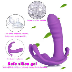 Vlinder G Spot Clitoralvibrator Seksspeeltje Voor Vrouwen Foto 'S Groothandel Panti Met Vibrerend In Slipje Vrouw Vrouw - Product Image 6