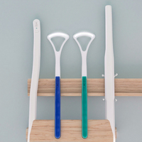 Nouveau grattoir de langue adulte du fabricant de Yangzhou nettoyant de langue de nettoyage oral en plastique pour adultes