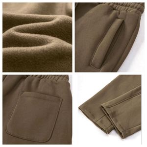 Pantalones Deportivos Personalizados de Felpa de Algodón y Poliéster de Alta Calidad, Pantalones Deportivos Holgados Informales con Cordón para Hombre - Product Image 2