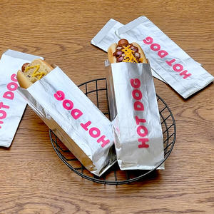 ถุงบรรจุภัณฑ์อาหารแบบใช้แล้วทิ้งสำหรับฮอทดอก อาหารเช้า ปาร์ตี้บาร์บีคิว ทำจากอลูมิเนียมฟอยล์แบบกำหนดเอง รีไซเคิลได้ เป็นมิตรกับสิ่งแวดล้อม ขายส่ง - Product Image 4