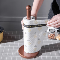 Porte-rouleau de papier toilette debout YOTO support de papier de stockage de tissu vertical pour Table à manger cuisine salle de bain Table de cuisine