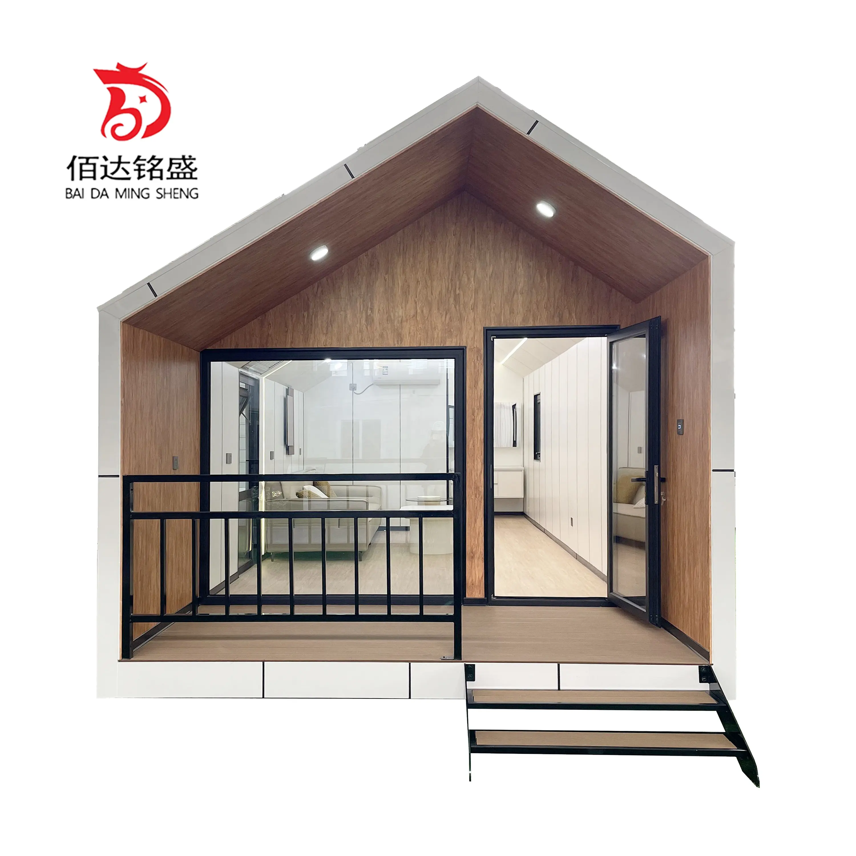 Wholesale price Space Container House Prefabricated Small Well-decorated Holiday Home By The Sea