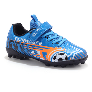 <span class=keywords><strong>Botas</strong></span> de Fútbol Profesionales Unisex para Niños, Parte Superior de PU, Antideslizantes, para Todas las Estaciones, Tacos Deportivos para Exteriores, Primavera, Verano, Otoño, Invierno - Product Image 3