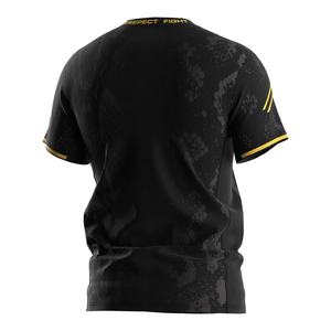 T-shirt de boxe thaïlandaise à séchage rapide, décontracté, sublimation, entraînement, logo Muay Thai, pour hommes - Product Image 2