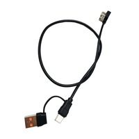 Kabel Data USB 3.0 Tipe-C 5A Pengisian Cepat Xin Bo Grosir, Berbahan PVC Kepang dengan Konduktor Tembaga Berlapis Timah untuk Ponsel