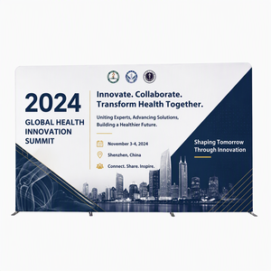 Mur d'images en tissu tendu avec cadre tubulaire SEG pour stand d'exposition, impression personnalisée, <span class=keywords><strong>sac</strong></span> <span class=keywords><strong>de</strong></span> transport portable - Product Image 4