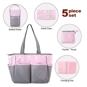 <span class=keywords><strong>Sac</strong></span> à couches à poche humide rose personnalisé fourre-tout Pochette à couches écologique Matelas à <span class=keywords><strong>langer</strong></span> <span class=keywords><strong>Sac</strong></span> pour maman Reborn Baby Love Doll <span class=keywords><strong>Sac</strong></span> pour couches - Product Image 3