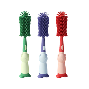 Cepillo <span class=keywords><strong>de</strong></span> <span class=keywords><strong>limpieza</strong></span> multiusos extraíble <span class=keywords><strong>de</strong></span> silicona 3 en 1 para <span class=keywords><strong>limpieza</strong></span> del hogar Estilo <span class=keywords><strong>de</strong></span> mango para uso en el baño Caja <span class=keywords><strong>de</strong></span> embalaje - Product Image 1