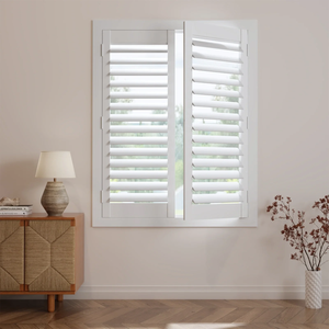 Tapparelle Orizzontali <span class=keywords><strong>in</strong></span> PVC Effetto <span class=keywords><strong>Legno</strong></span> Impermeabili Personalizzate per Interni ed Esterni, Forma Quadrata, Durata 5+ Anni - Vendita all'Ingrosso - Product Image 4