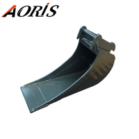 Bucket Standar Excavator Baja Q355 Kekuatan Tinggi Lebar 400mm untuk Excavator 9-10 Ton