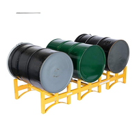Rayonnages empilables pliables en métal pratiques pour le stockage en entrepôt / rayonnages empilables pliables à assembler
