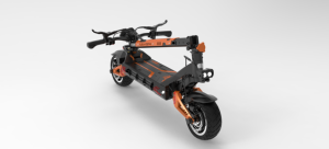 Scooter Eléctrico G3 Pro con Neumáticos de 10 Pulgadas, Batería Desmontable de 52V 23.2Ah, Alcance de 80KM, Suspensión Hidráulica, Pantalla LCD, Cargadores Dobles, IP54 - Product Image 6