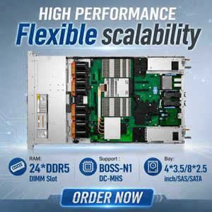 เซิร์ฟเวอร์แร็ค Dell PowerEdge R4715 1U ของแท้จากโรงงาน ผู้ผลิต OEM ODM AMD EPYC สำหรับองค์กร ผู้จัดจำหน่ายและผู้ค้าส่ง - Product Image 2