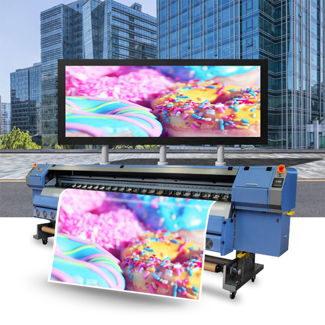 3 2m Large Format Printer Konica Minolta 512i Printhead for PVC Flex Banner Canvas Outdoor Advertising Solvent Printing Machine