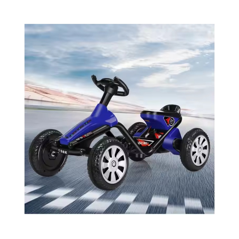 Детский go kart, четырехколесный педальный велосипед, для девочек и мальчиков 1-3 лет, игрушечный велосипед-головоломка