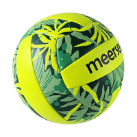 Ballon de volley-ball de plage Meersee pour adultes, super doux, coloré, durable, en PVC, cousu à la machine, taille 5, 260-280g, produits chimiques plus sûrs pour le divertissement
