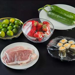 OEM kustom kualitas makanan PVC Cling Film tinggi peregangan plastik Wrap untuk makanan ringan Sandwich coklat kekerasan lembut pemasok <span class=keywords><strong>Global</strong></span> - Product Image 3