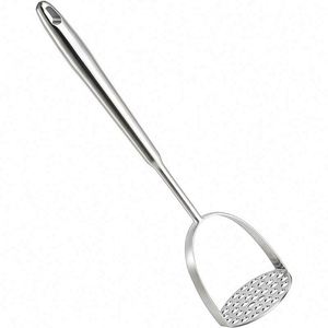 Kitchen Gadgets Stainless Steel Potato Mashing Tool Manual <b>Vegetables</b> Maker Cooking Utensils Pumpkin Potato Masher - Product Image 1