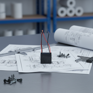 Condensadores Negros <span class=keywords><strong>CBB61</strong></span> <span class=keywords><strong>50</strong></span>/<span class=keywords><strong>60Hz</strong></span> <span class=keywords><strong>350VAC</strong></span> para Motor de Ventilador - Product Image 2