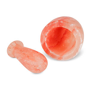 Nuevo Mortero y Maja de Sal del Himalaya Natural, Ideal para Especias, Hierbas y Condimentos, de Pakistán - Product Image 4