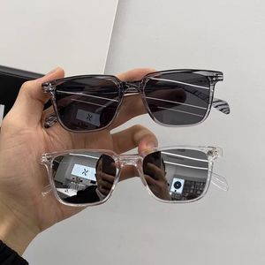 Gafas de Sol Retro de Alta Calidad, Montura Cuadrada Completa, Ligeras, Grises, de PC, Protección UV400, para Exteriores, para Hombre - Product Image 3