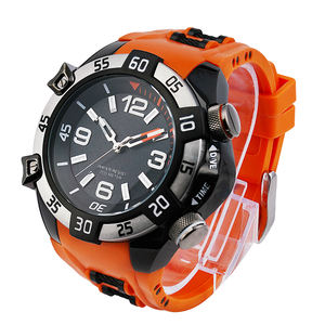 Montre de plongée sportive de luxe pour homme, étanche 200 m, lumineuse, boîtier en acier inoxydable, cadran de 38 mm, bracelet en silicone, mouvement à <span class=keywords><strong>quartz</strong></span> japonais - Product Image 2