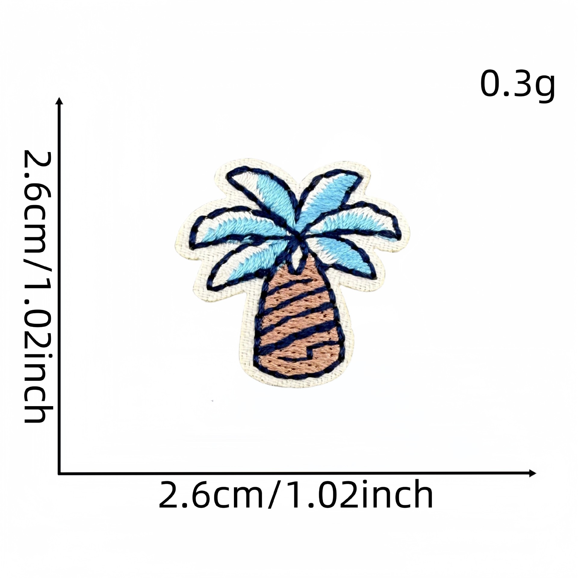 Ocean series cloth stickers 3