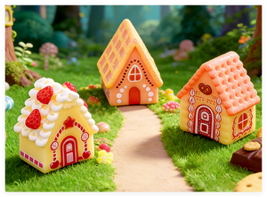 Miniaturas 3D de Dulces, Galletas, Waffles, Pasteles y Comida en Miniatura para Casa de Muñecas, Jardín de Resina y Accesorios - Product Image 4