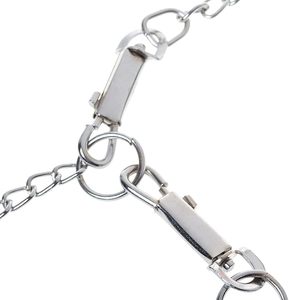 Kingtale-Cadena extrafina para perros y cachorros, <span class=keywords><strong>collar</strong></span> de entrenamiento con mango de nailon y gancho giratorio - Product Image 4