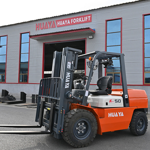 タイムリーなオファー！4x4ディーゼルフォークリフト、3トン、3.5トン、4トン、5トン、長寿命の日本製エンジン搭載、頑丈な産業用フォークリフト - Product Image 1