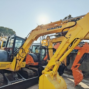 Miniexcavadora Usada con Pintura Original, Excavadora de Cadenas KOMATSU PC55MR en Venta - Product Image 6