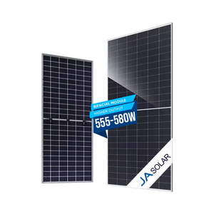 JA JAM72D30LB 555-580W bifacial โมดูล HBC hjt PV 555-580W MBB สำหรับแผงโซลาร์ชนิด N สำหรับใช้ในอุตสาหกรรม - Product Image 3
