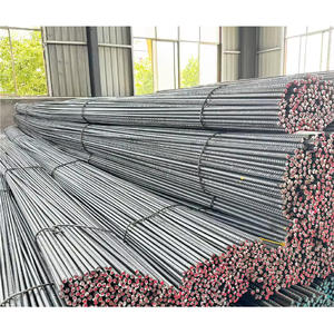 מוטות פלדה עמידים HRB400 HRB500 פלדת פחמן 6 מ\\\"מ 8 מ\\\"מ 10 מ\\\"מ מוטות ברזל מוטות פלדה מעוותים לבנייה - Product Image 2