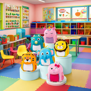 กระเป๋าเป้เด็กคุณภาพสูง กันน้ำ ลายการ์ตูนสัตว์ไดโนเสาร์ 3 มิติ น่ารัก สำหรับเด็กอนุบาล พร้อมบริการสกรีนโลโก้ - Product Image 3