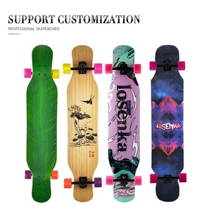 Cadre de planche à roulettes longue et personnalisables en érable du canada, modèle 100%, fabriqué en chine - Product Image 4