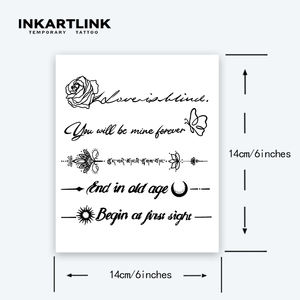 Autocollants de <span class=keywords><strong>tatouage</strong></span> temporaires imperméables en gros personnalisés avec divers motifs, effet réaliste semi-permanent de 15 jours pour <span class=keywords><strong>femme</strong></span> - Product Image 4