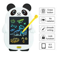 Planche d'écriture LCD de dessin animé de Panda de 8.5 pouces, planche à dessin magique pour enfants