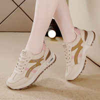 Chaussures de course décontractées et tendance pour femmes en microfibre grande taille, nouvelle collection hiver 2025