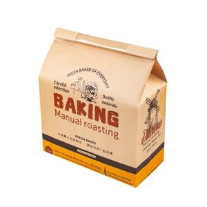 KM personalizado pan largo baguette francesa Caterpillar tostadas galletas pastel galleta embalaje impermeable bolsa <span class=keywords><strong>de</strong></span> papel Kraft para pan - Product Image 3