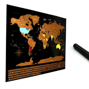Arranhões personalizados de viagem, com design e tamanho personalizado - Product Image 1