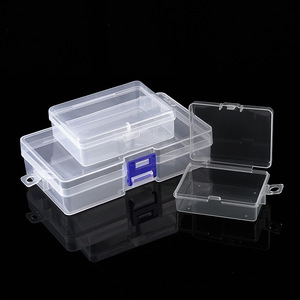 Caja de Almacenamiento Rectangular Transparente de Plástico con Tapa con Cierre para Herramientas, Piezas de Repuesto, Embalaje, Organización de Muestras, Fabricada en Zhejiang - Product Image 3