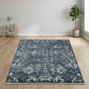 SK NOOR SONS PRESENTS PET FRIENDLY HANDMADE WOOL SILK RUGS LOW PILE for PRAYER & LIVING ROOM - Product Image 4
