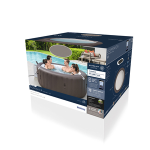 <span class=keywords><strong>Bestway</strong></span> 60165 Vente flash Bain à remous de luxe rond pour l'extérieur, baignoire à remous <span class=keywords><strong>gonflable</strong></span>, piscine et <span class=keywords><strong>spa</strong></span> pour 4 à 6 personnes - Product Image 6