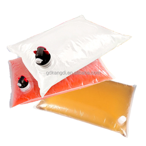 Sac dans la boîte Pochette à <span class=keywords><strong>eau</strong></span> avec robinet Vitop Boisson liquide Boisson Jus Vin Lait Tomate Pâte Huile Pomme Emballage en plastique Remplissage à chaud - Product Image 2