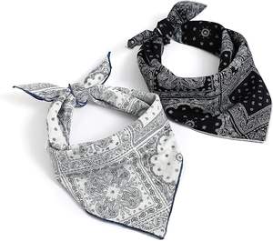 Multicolore 22 ''x 22'' <span class=keywords><strong>Bandana</strong></span> di cotone <span class=keywords><strong>per</strong></span> le donne e gli uomini Multi-purpose fascia <span class=keywords><strong>per</strong></span> <span class=keywords><strong>capelli</strong></span> sciarpa copertura protettiva - Product Image 1