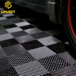 Gmart простой в установке Dri Dek цвет 80 тонн детализирующий настил ковровая плитка гараж 40 мм Съемный автомобиль гаражный пол